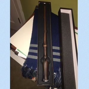 HARRY POTTER! Luna Lovegood wand&Ravenclaw scarf